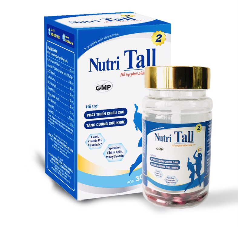Nutri Tall 2 Hỗ trợ phát triển chiều cao