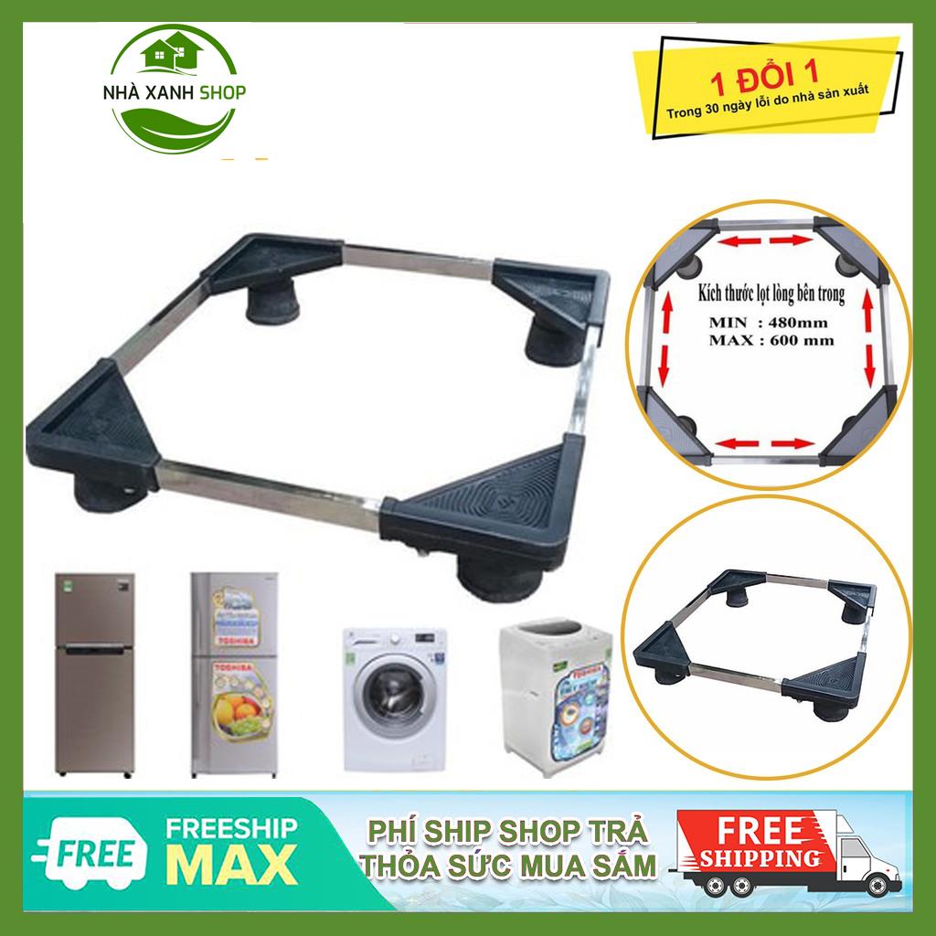 Chân kệ để máy giặt, tủ lạnh inox đa năng, tiện dụng chắc chắn, giá bán tại xưởng