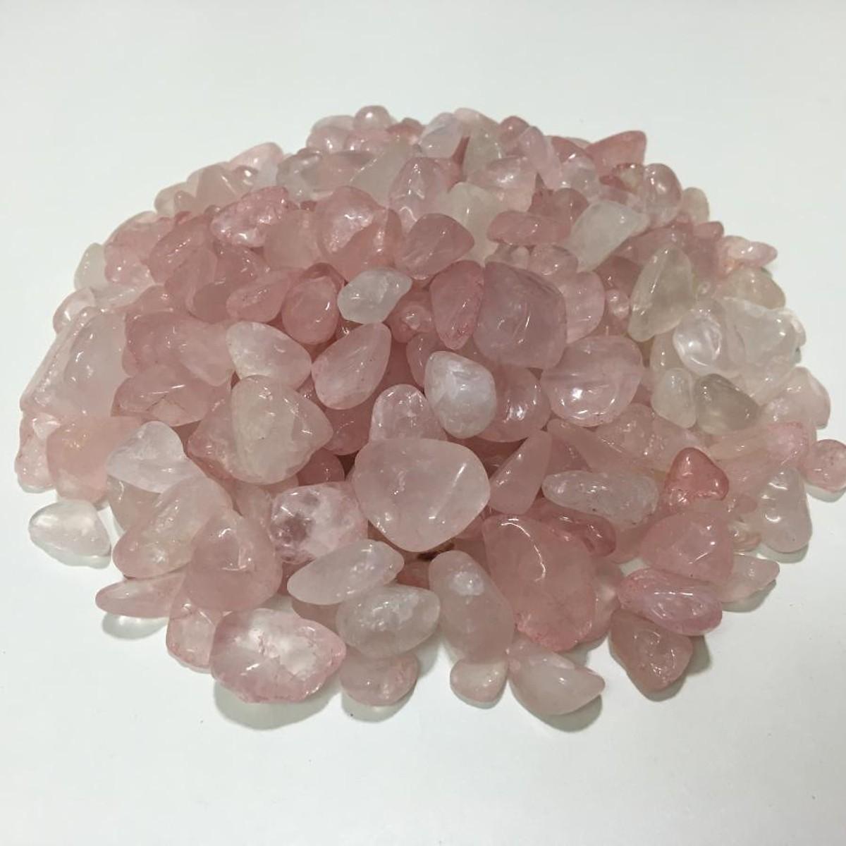 [FreeshipMAX] Đá thạch anh vụn hồng tự nhiên, 3Kg