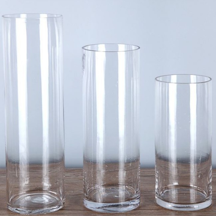 Bình trụ tròn nuôi cá cảnh để bàn