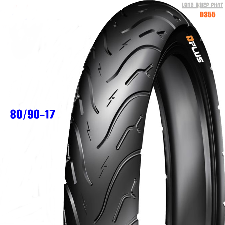 VỎ (LỐP) XE MÁY, DPLUS 80/90-17, HÀNG VN CHẤT LƯỢNG CAO, TIÊU CHUẨN NHẬT BẢN, MỚI 100%