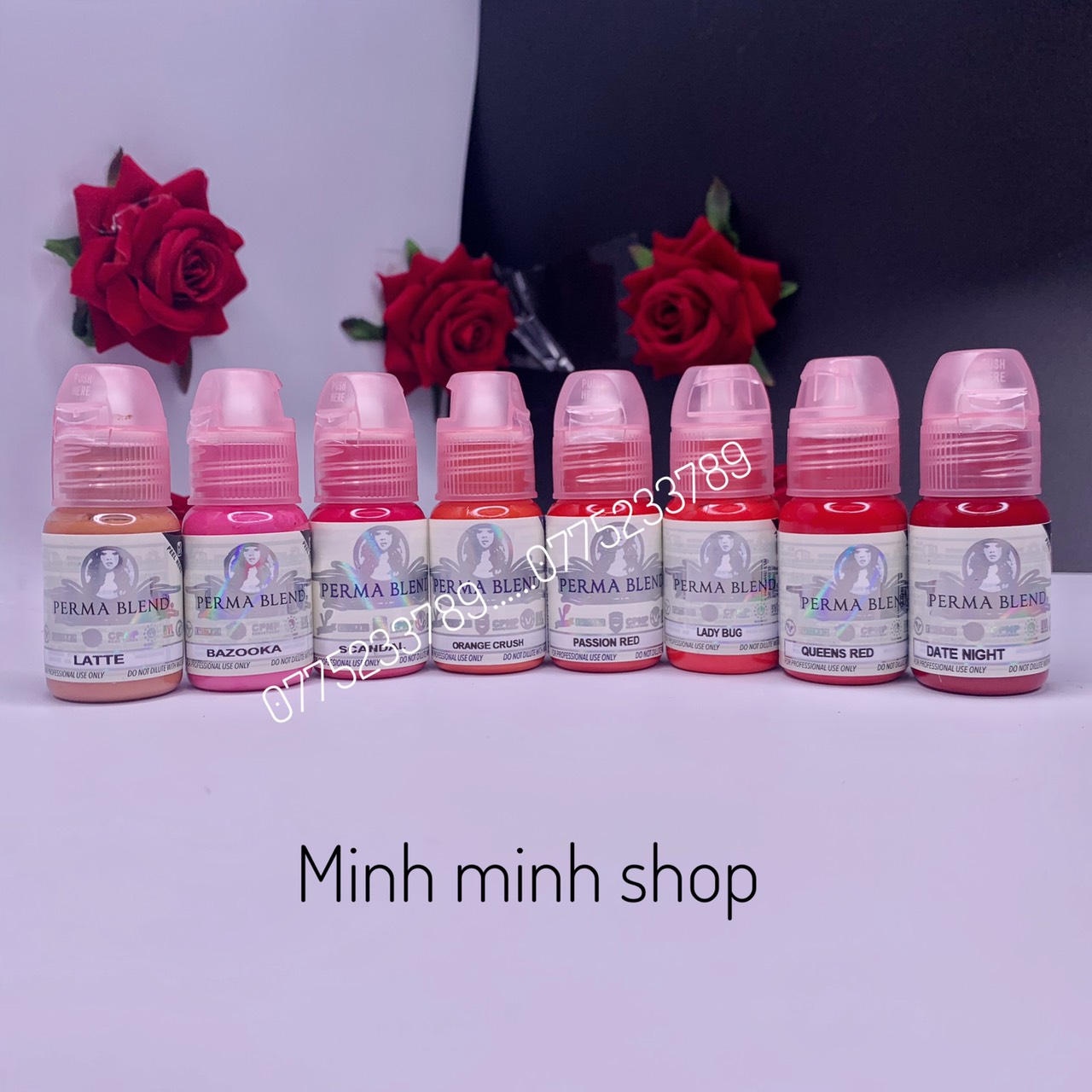 Mực Phun Mày, Môi Perma Blend