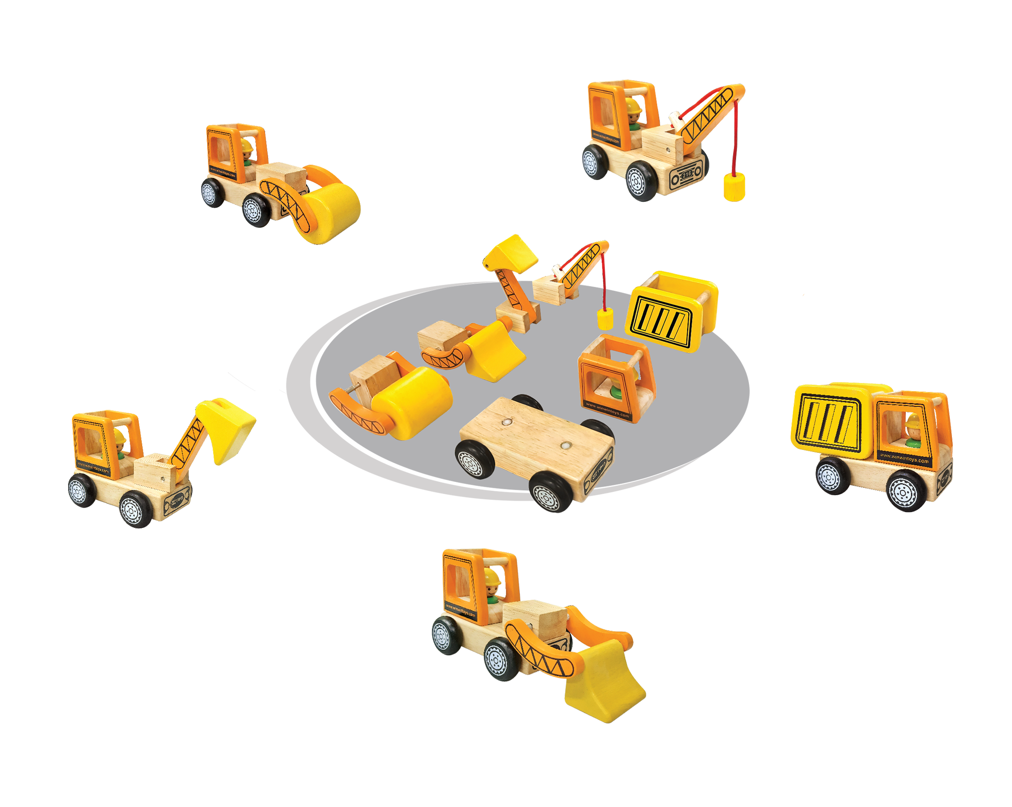 Xe công trình đa năng - Winwintoys - 63322