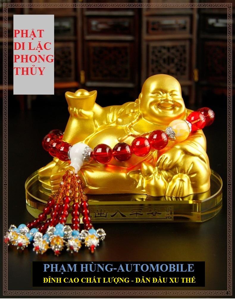 Tượng phật di lặc phong thủy trang trí xe hơi, bàn làm việc