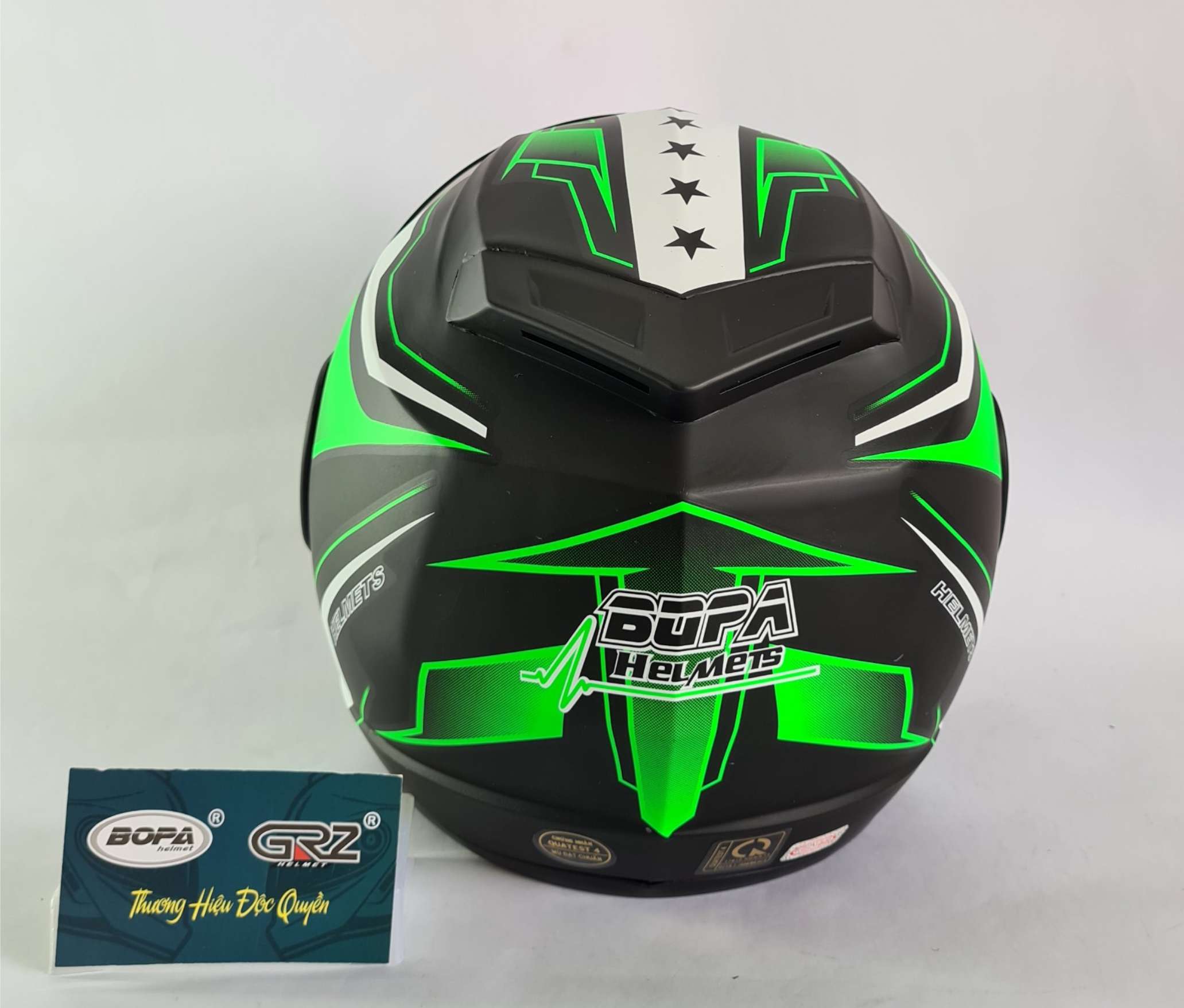 Nón bảo hiểm 3/4 Bopa 5 sao cao cấp