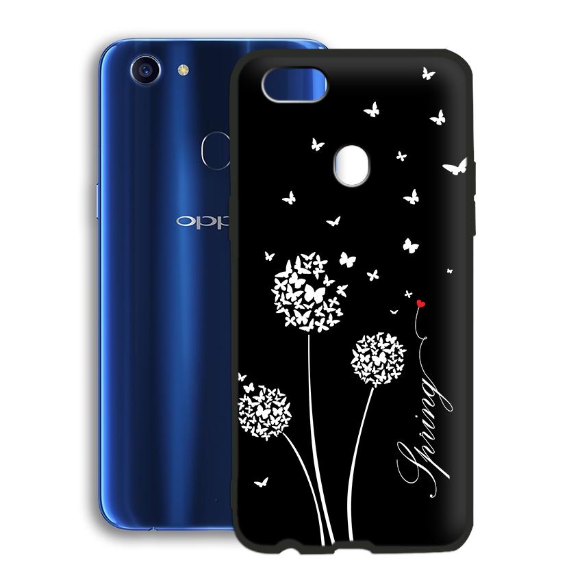 Ốp lưng điện thoại Oppo F5 hình hoa bồ công anh mùa xuân - 02062 7891 BOCONGANH08 - Viền TPU Dẻo