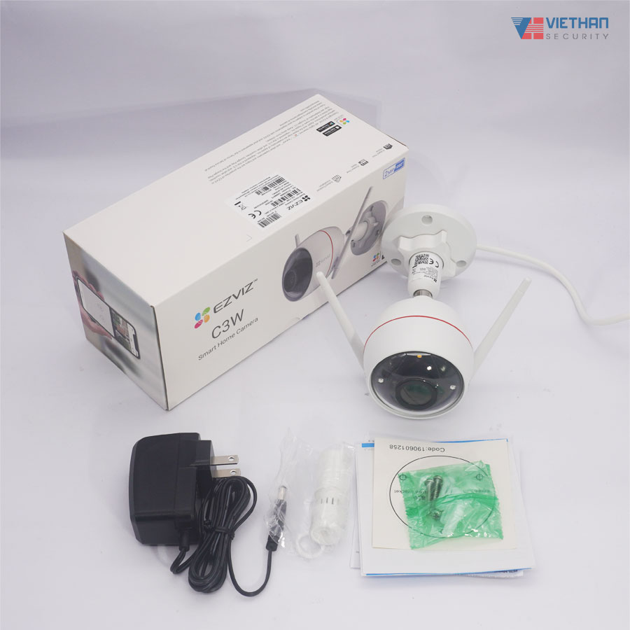 Camera Wifi EZVIZ C3W Pro 4MP Smart home camera (màu sắc 24/7, nhận diện người AI, báo động, đàm thoại 2 chiều)