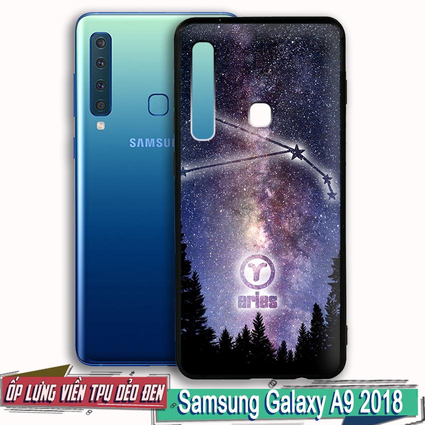[HCM]Ốp lưng cứng viền dẻo đen cho điện thoại Samsung Galaxy A9 2018 in 12 chòm sao Cung Hoàng Đạo Zodiac đẹp giá rẻ chất lượng - 02022