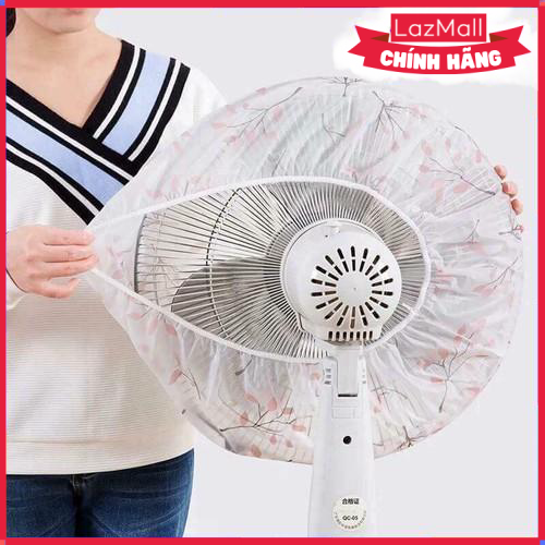 Combo 03 bọc quạt vouller tránh bụi cất đi - giao mầu ngẫu nhiên - hàng chính hãng