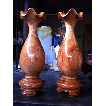 lục bình gỗ hương 30cm