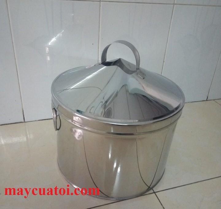Nồi tráng bánh cuốn INOX tốt 32 cm