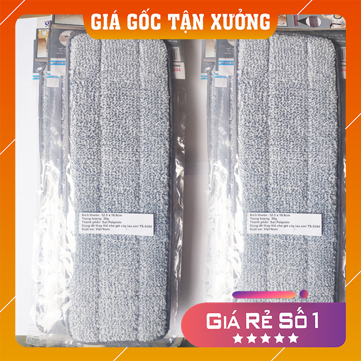 Tấm lau thay thế của Cây lau nhà Microfiber Tashuan TS-5327