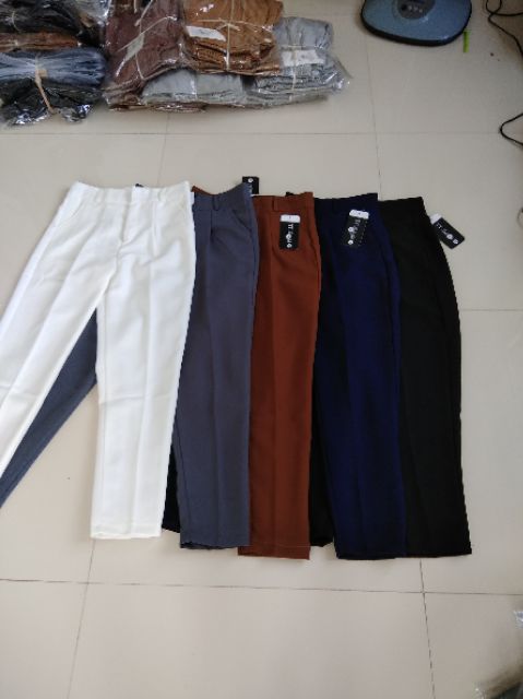 Xả lỗ- Quần baggy công sở