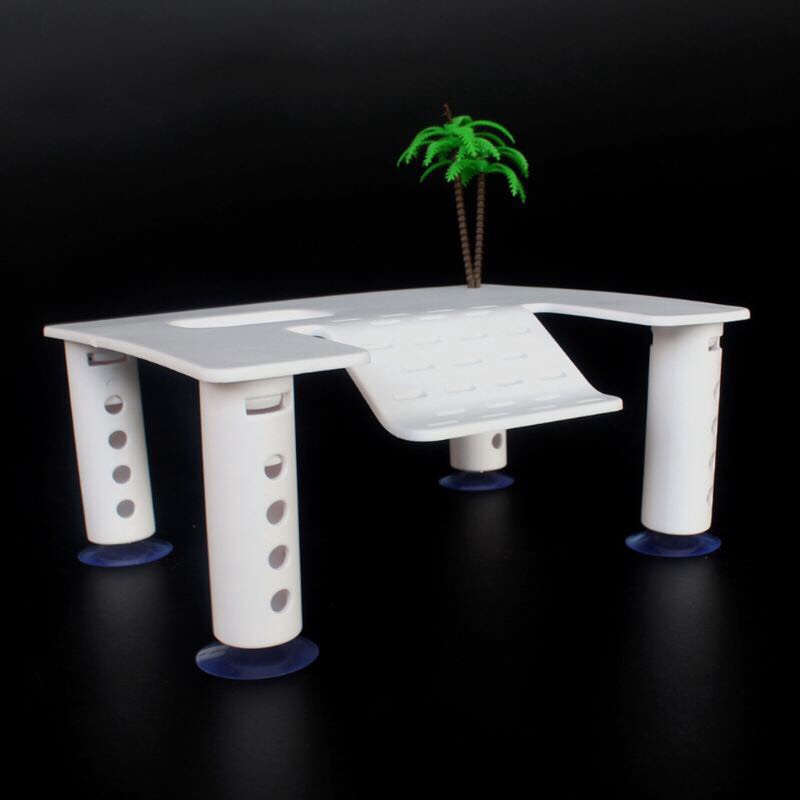 Bệ phơi nắng cho rùa gắn bể