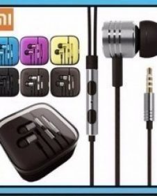 Tai nghe mi meka vỏ nhôm nhiều màu cực đẹp treble bass cực hay nút silicon mềm mại giảm ồn cực tốt - junsam