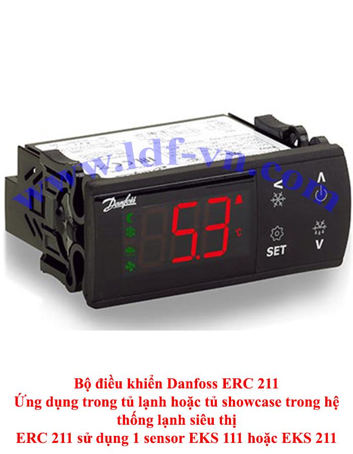 [HCM]Bộ điều khiển nhiệt độ Danfoss ERC 211