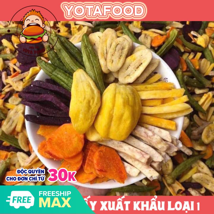 Trái Cây Sấy ( Thập Cẩm Sấy hàng xuất khẩu )  Đủ vị  Yotafood - 500Gr