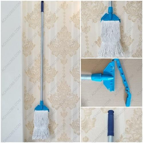 [HCM]Cây lau sàn ướt đầu kẹp cán nhôm siêu bền - Asia Việt Nam