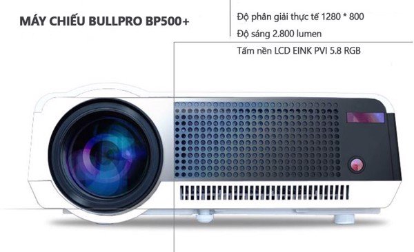 Máy chiếu led bullpro hd 720p bp500+