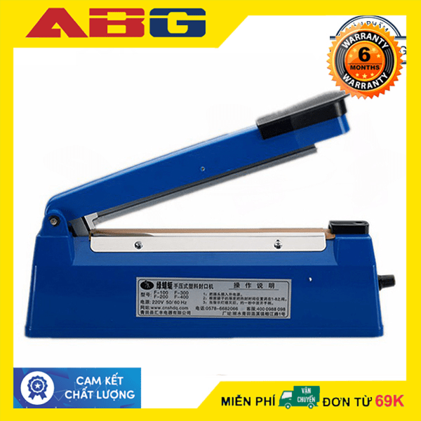 Máy Hàn Miệng Túi ABG FS-200 – Máy Dán Miệng Túi Giúp Bảo Quản Thực Vật Tươi Lâu Hơn, Áp Dụng Phổ Biến Trong Đời Sống – Hàng Chính Hãng - ABG Shop