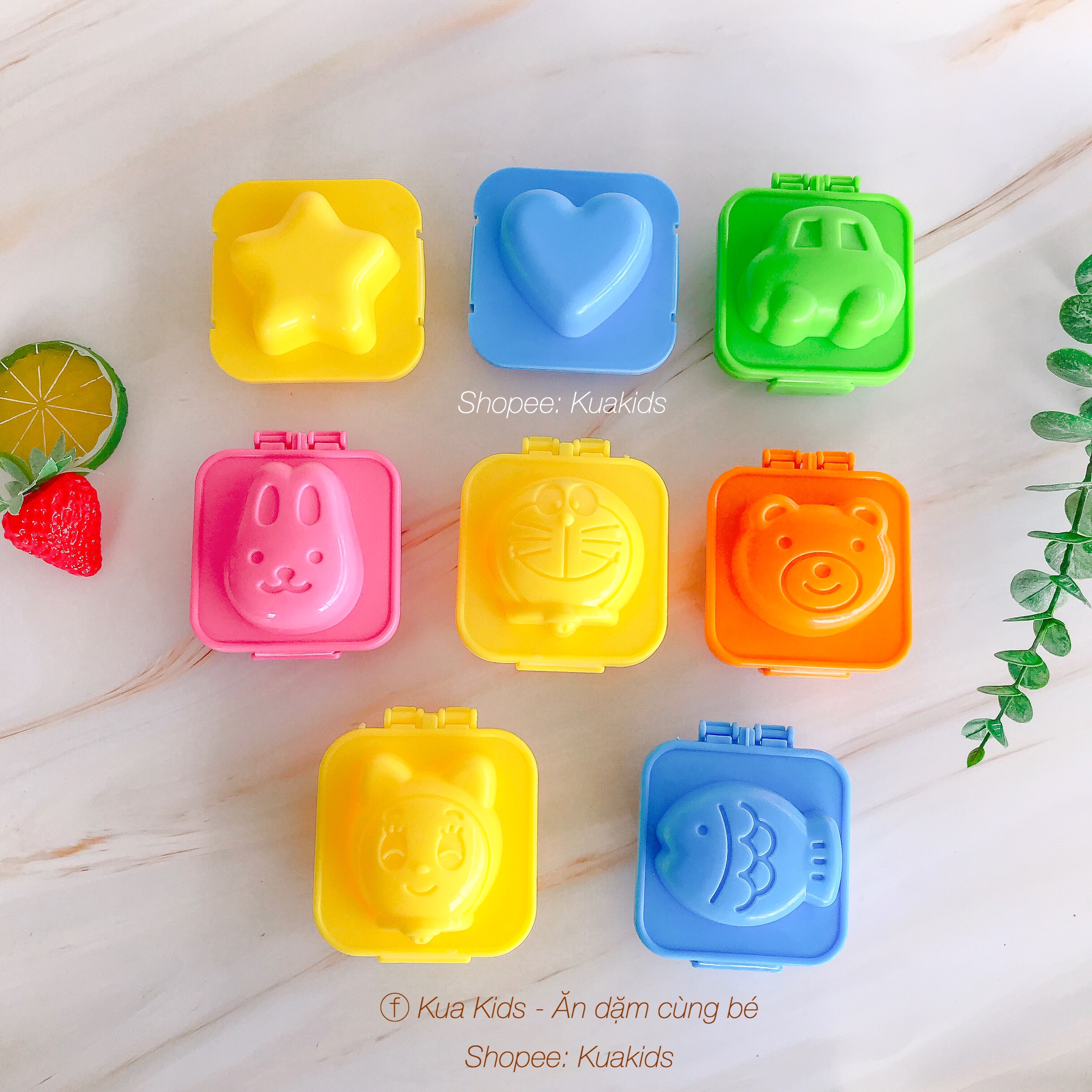 Khuôn Bento Ép Cơm Làm Bánh Đậu Hũ Cho Bé