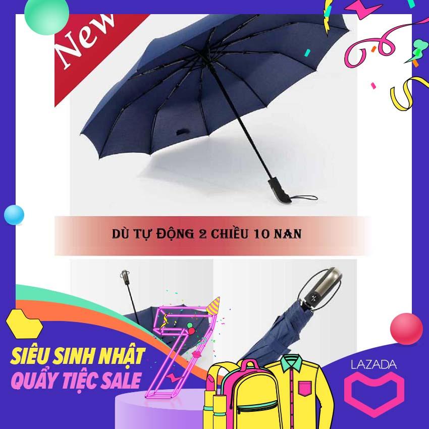 Ô Dù 10 Nan Tự Động Giá Rẻ-Ô Dù Giá Rẻ-Ô cầm tay tự động bật mở - che mưa, che nắng và chống tia UV cực tốt. Mua Ngay HÔM NAY Tiết Kiệm Đến 50%