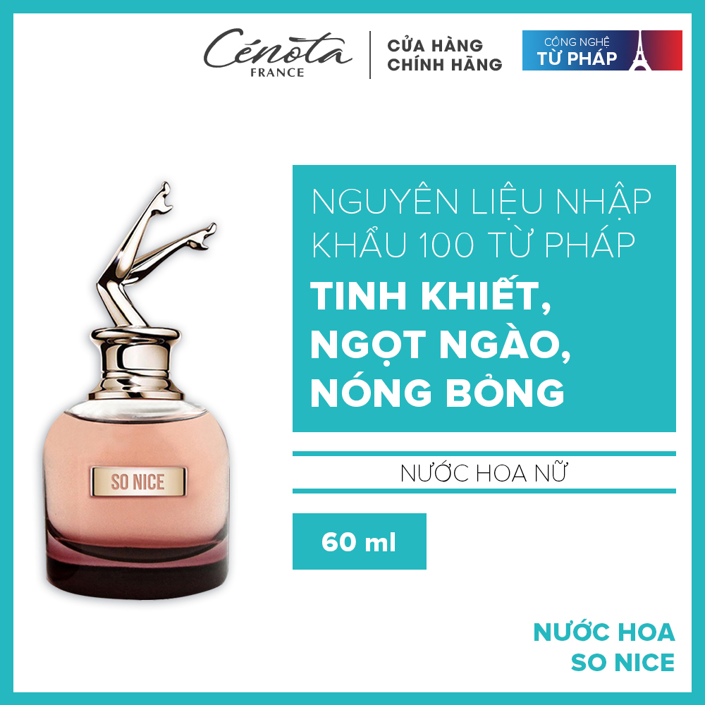 Nước hoa dành cho nữ Cénota SO NICE 60ml