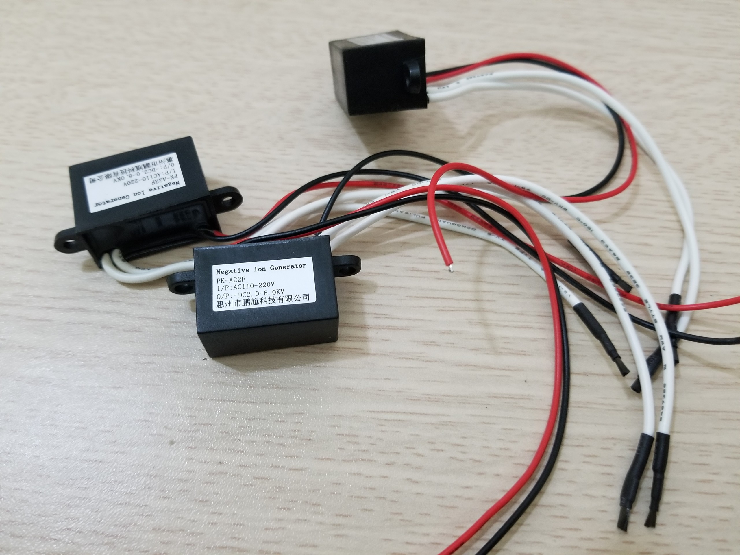 Combo 2 bộ đầu phát ion negative 10 râu - 2 râu 220v
