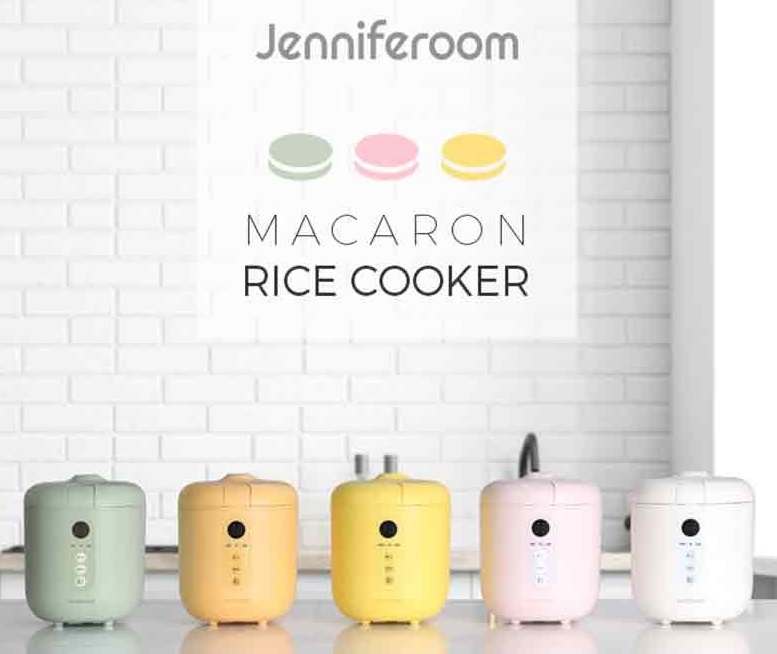 NỒI CƠM ĐIỆN ĐA NĂNG MINI - JENNIFEROOM MACARON HÀN QUỐC (BẢO HÀNH 24 THÁNG)
