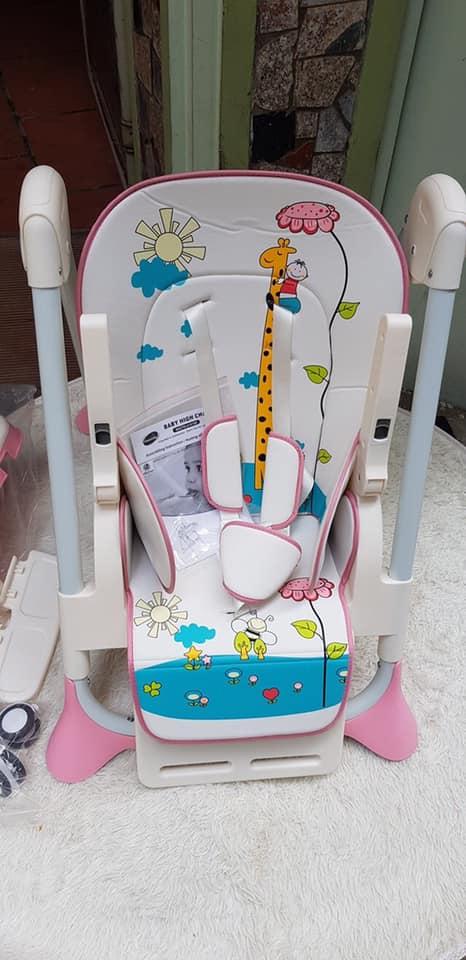 [HÀNG CHÍNH HÃNG TẶNG HUY HIỆU CHỐNG MUỖI] - GHÉ ĂN DẶM MASTELA 1015 CAO CẤP CHÍNH HÃNG - BẢO HÀNH 1 NĂM- GHẾ ĂN DẶM DÁNH CHO BÉ