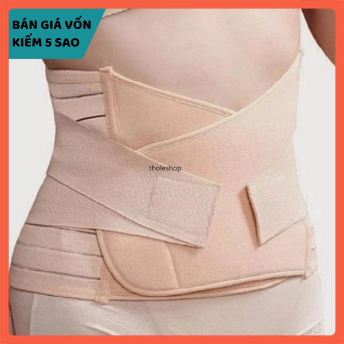 [GIÁ VỐN] Gen nịt bụng định hình - Gen nịt bụng định hình - Đai nịt bụng sau sinh loại 1 chống cuộn co giãn tốt - Latex cho nữ