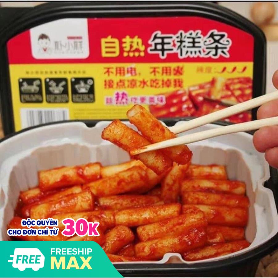 1 hộp 320g tokbokki tự sôi - phiên bản mới