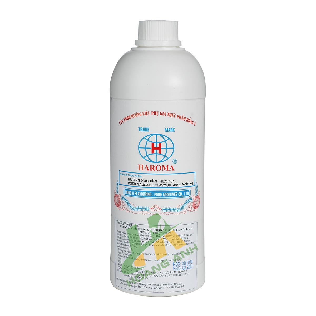 Hương xúc xích heo Haroma - Tạo mùi hương đặc trưng cho xúc xích