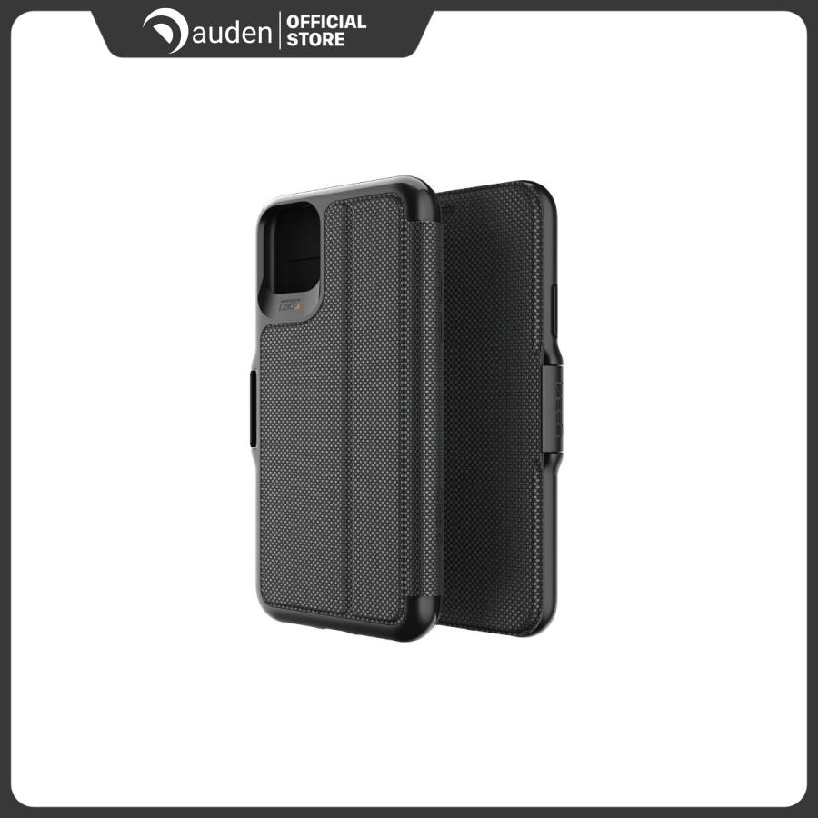 Ốp lưng chống sốc Gear4 D3O Oxford 4m cho iPhone 11 Pro Max - Dâu Đen Store