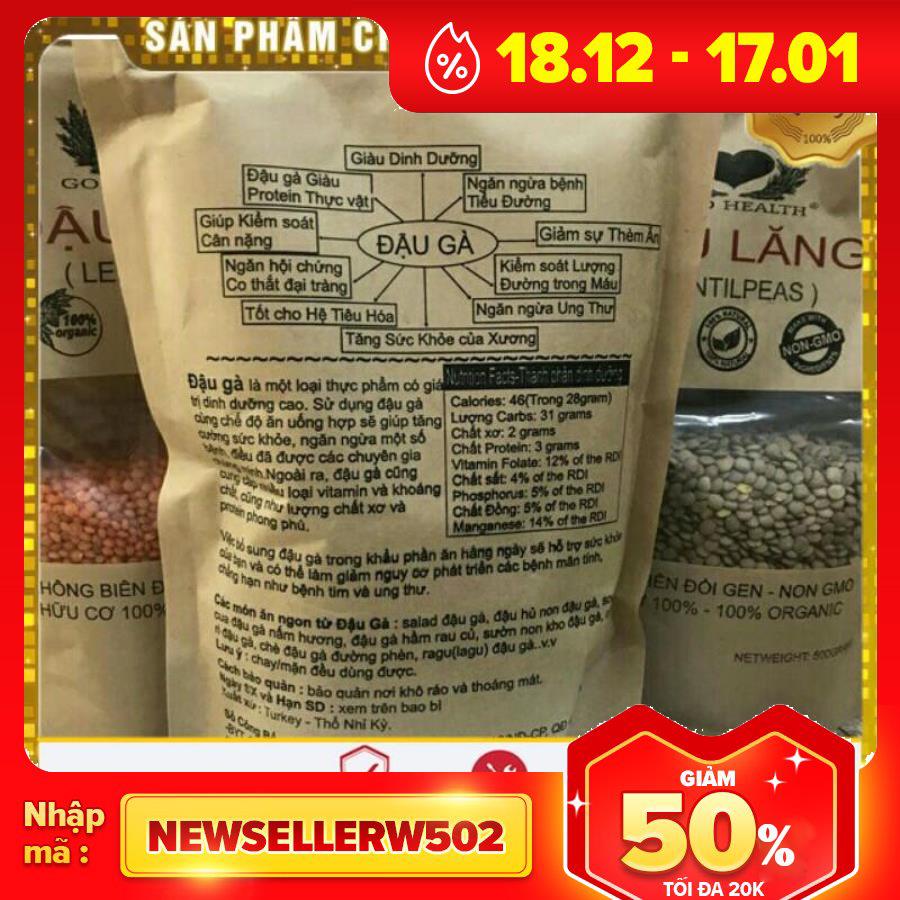 Đậu gà gold health non gmo 500g
