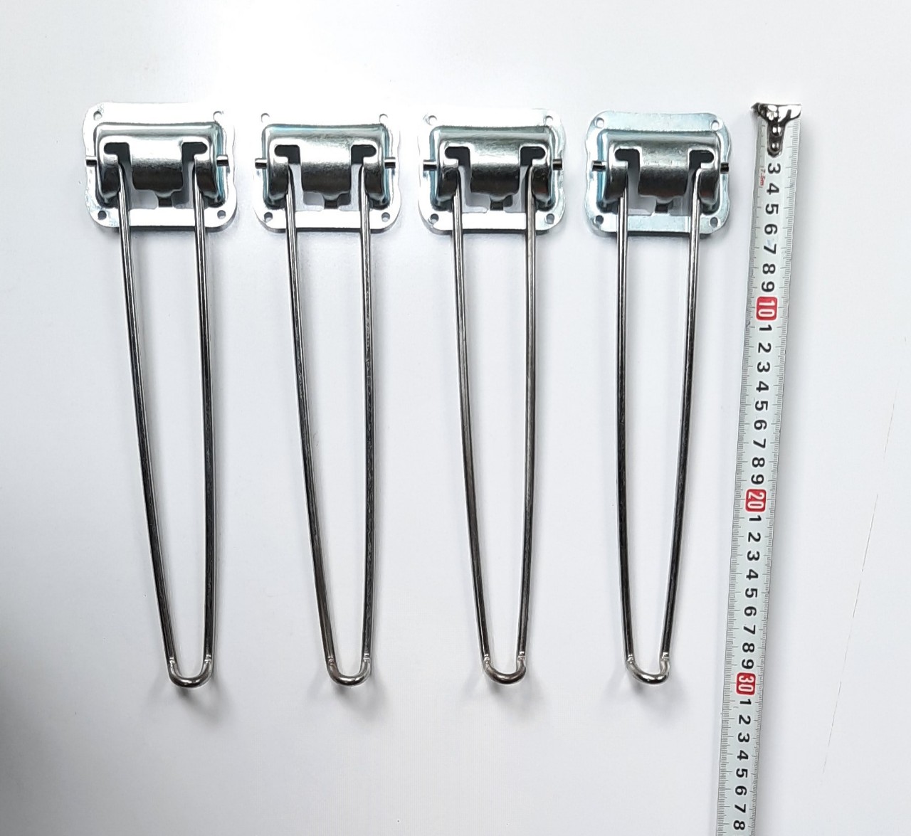 [HCM]Phụ kiện chân bàn xếp gọn bộ 4 cái (chân cao sử dụng 27cm) ốc vít kèm theo đầy đủ