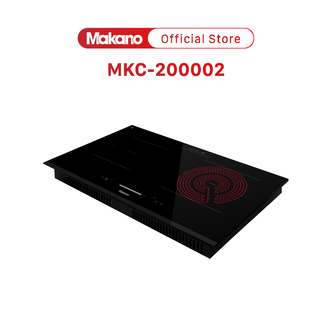 Bếp kết hợp từ và hồng ngoại makano mkc-200002 - công suất: 4200 w