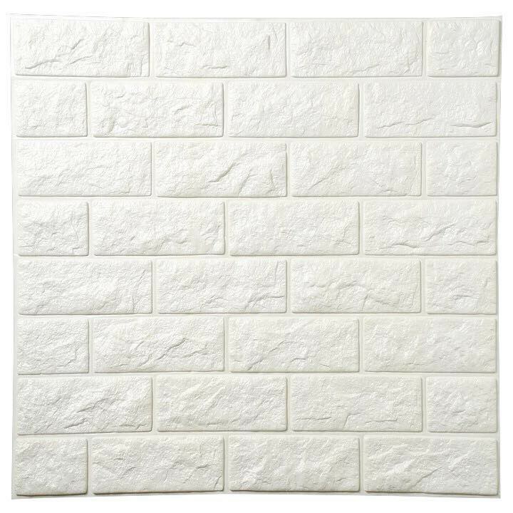 10 tấm xốp dán tường giả gạch 70x77 3mm