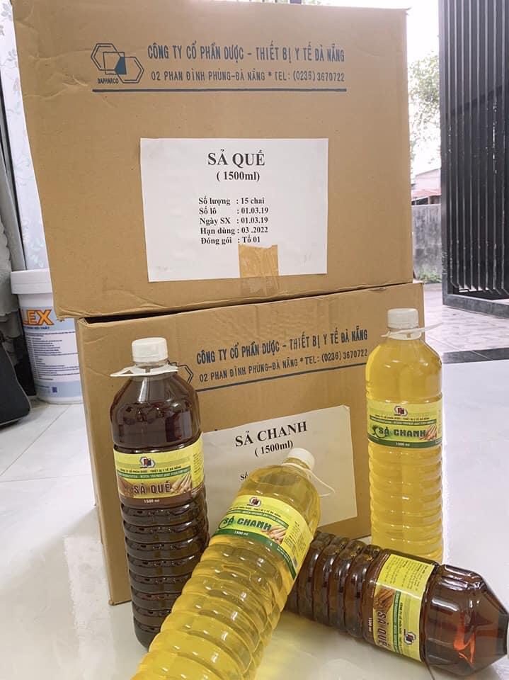 Nước lau sàn sả chanh / quế