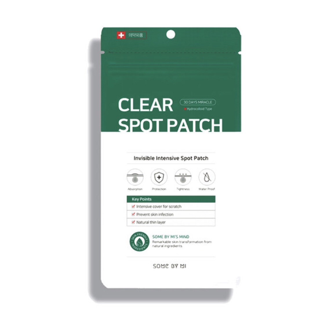 Miếng dán mụn some by mi 18 miếng clear spot patch