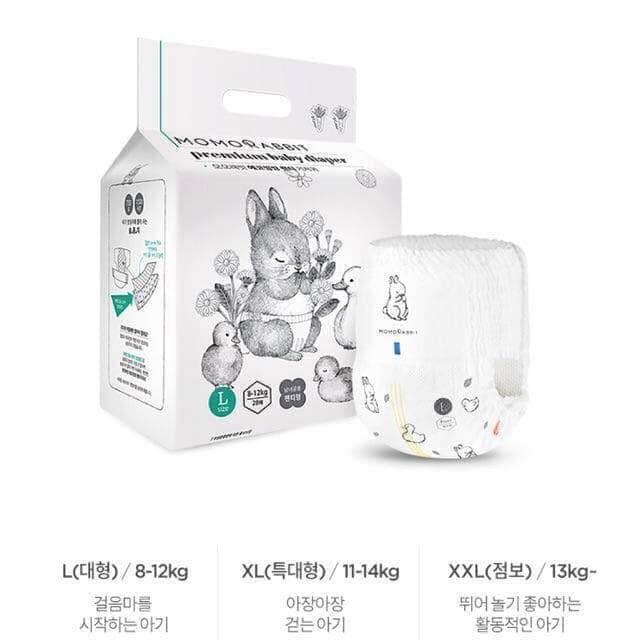 Bỉm quần nội địa Hàn Momorabbit