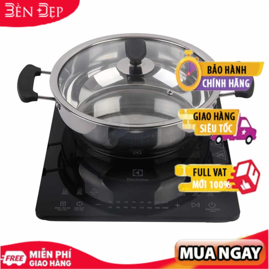 Bếp điện từ electrolux etd42sks tặng kèm nồi+chảo