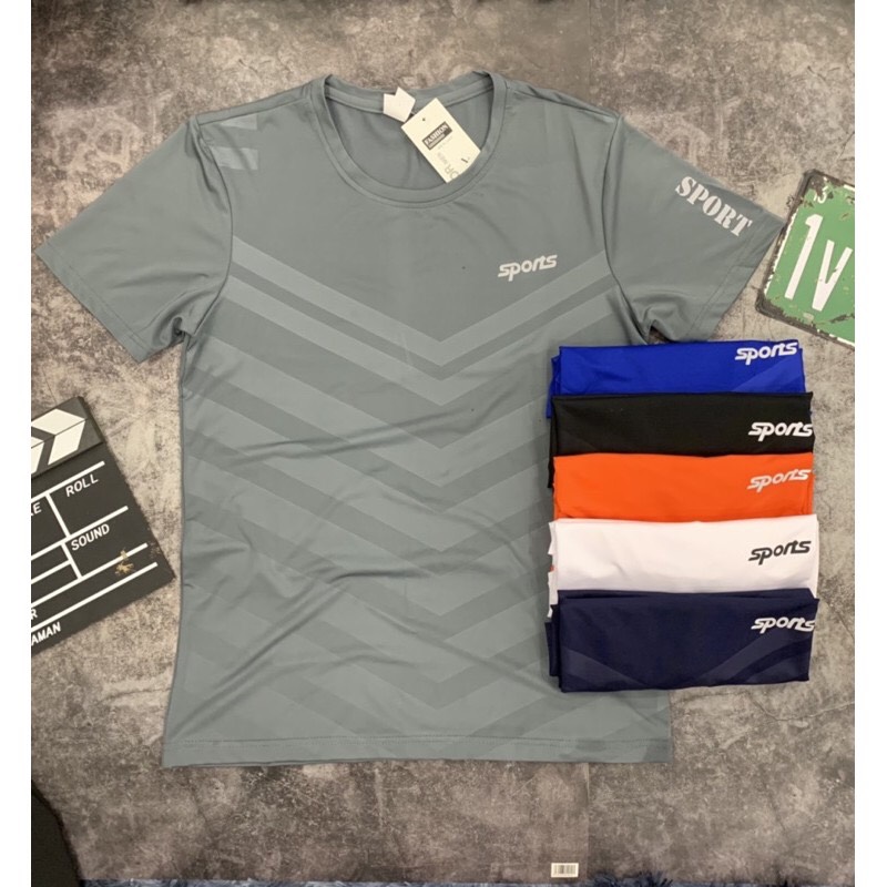 Áo thun thể thao nam vải thun lạnh mặc cực mát