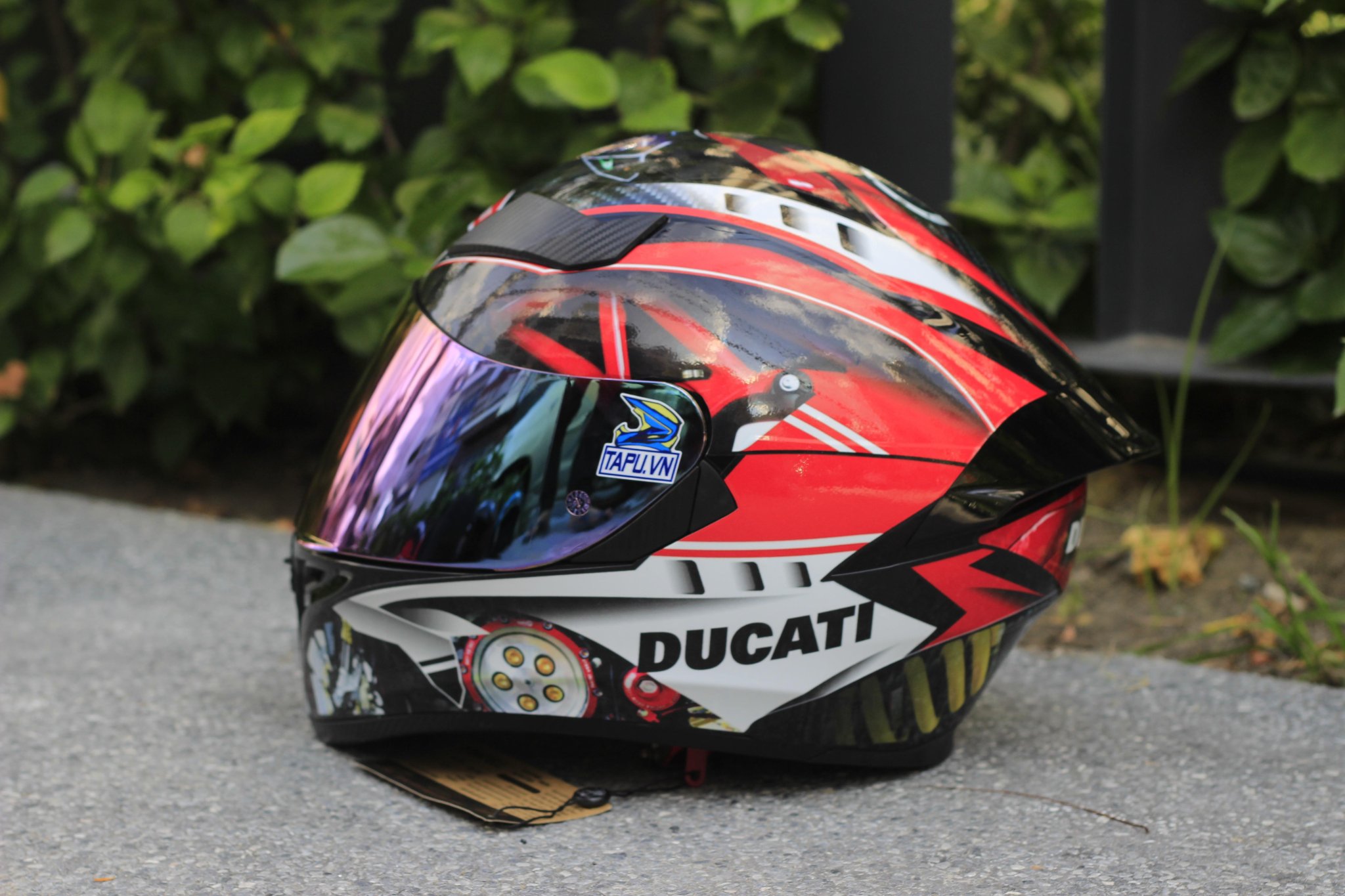 Nón Fullface ROYAL M138B 1 Kính Lên Tem DUCATI