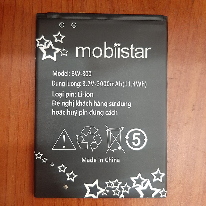 Pin điện thoại Mobiistar BW-300 Zin