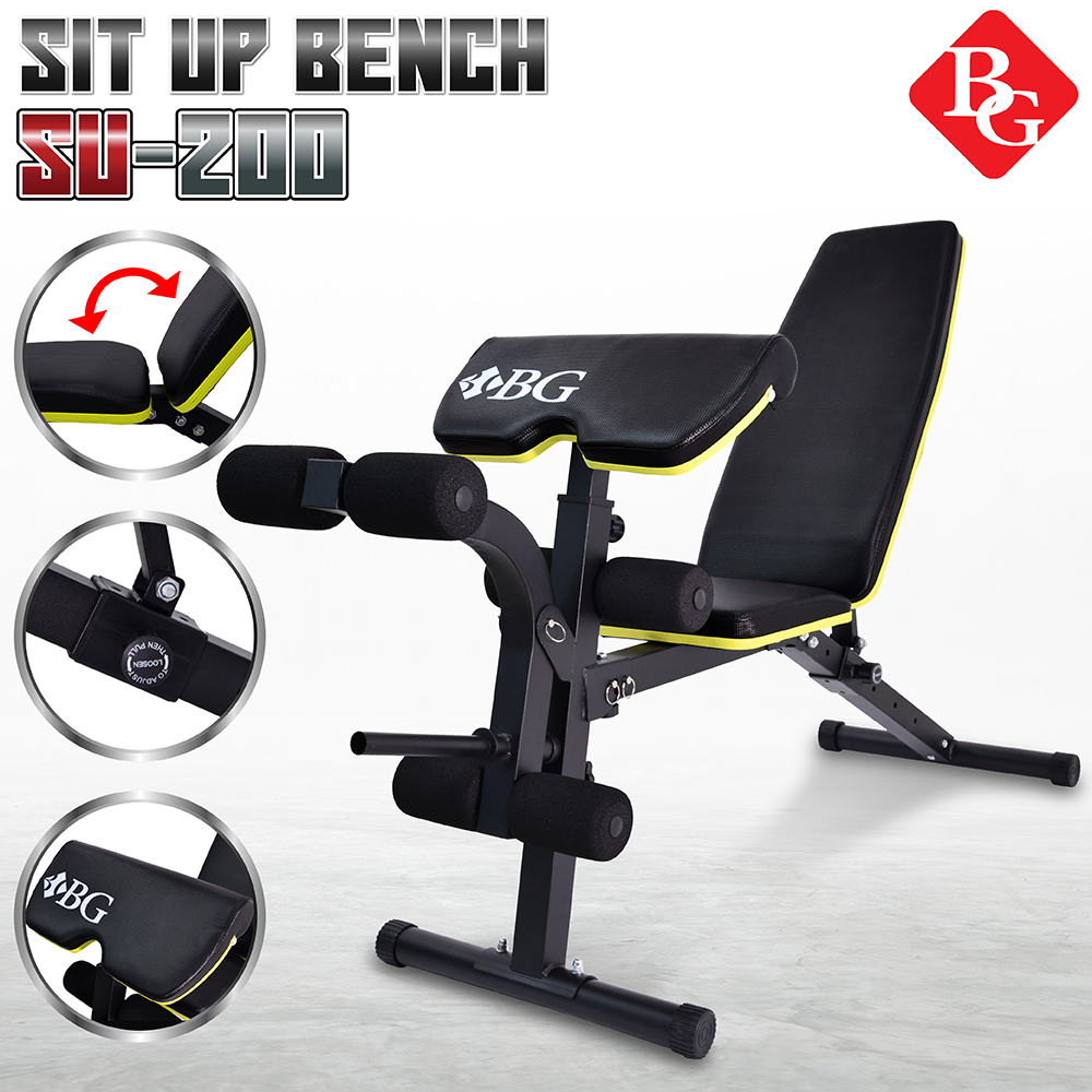 (ẢNH THẬT & VIDEO)BBG - Ghế Tập Cơ Bụng Đa Năng Cao Cấp 2 Trong 1 SU200 Năm 2023