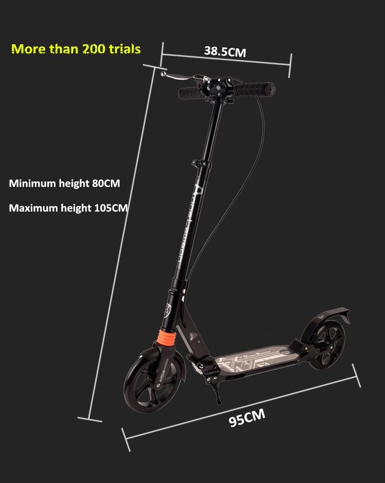Xe Trượt Scooter Gấp Gọn Cao Cấp Dáng Thể Thao - SCOOTER SPORT VERSION