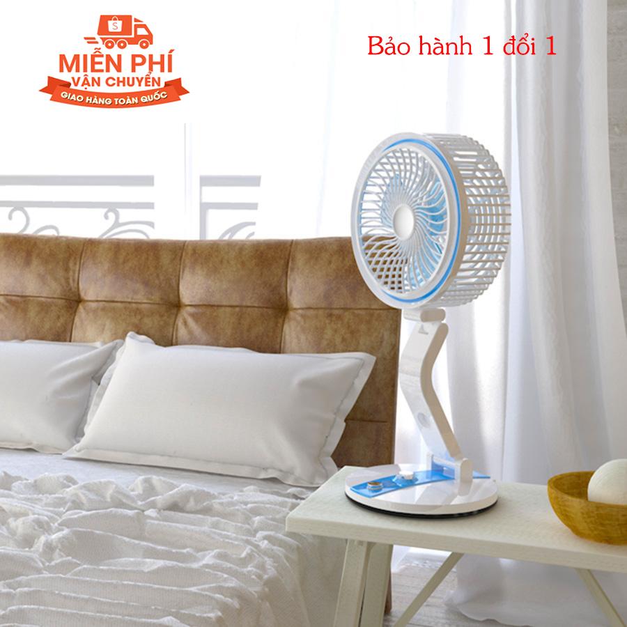 Quạt sạc điện, Quạt tích điện giá tốt, Quạt cầm tay. TÌM MUA Quạt sạc tích điện gấp gọn Folding Fan LR-2019 có đèn Led siêu sáng - Cho ngày hè tươi mát. Phân Phối &BH Toàn Quốc
