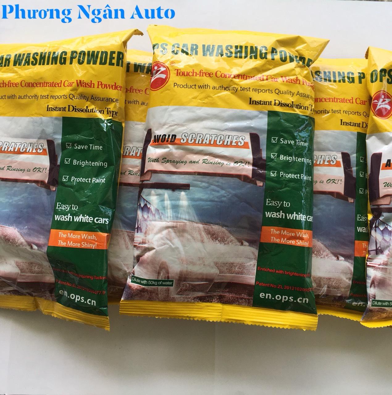 Bộ 5 gói bột rửa xe không chạm - Cải tiến mẫu mã mới