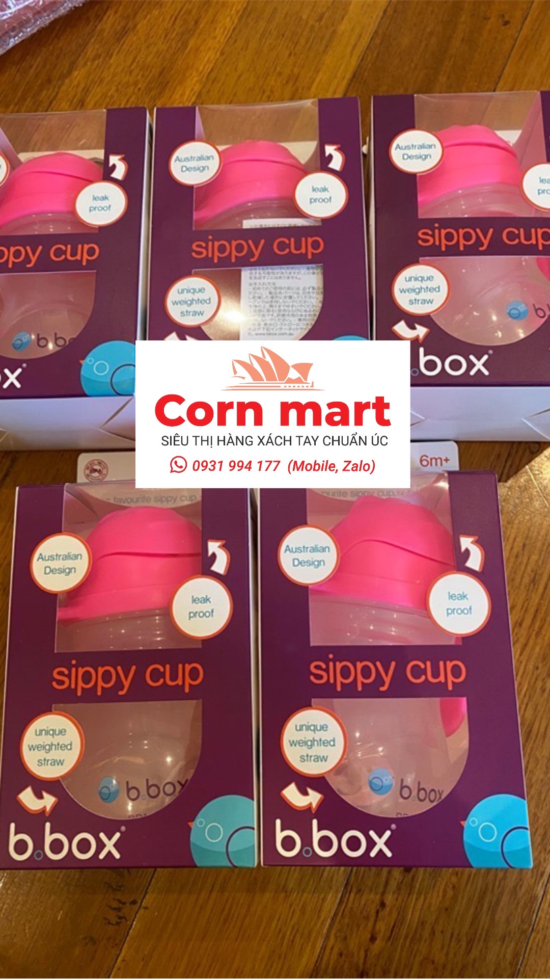 BÌNH TẬP UỐNG B BOX SIPPY CUP 240ML - BPA FREE